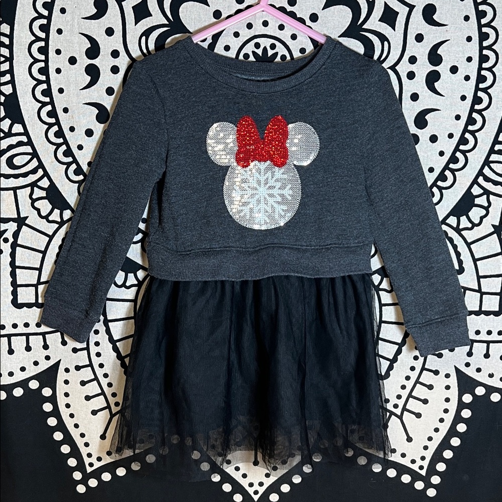Disney Softest Fleece Gray and Black Outfit